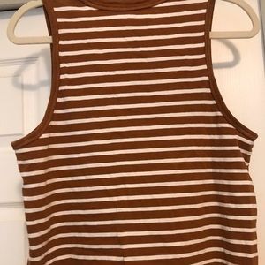Madewell Cropped Tank Sz Large